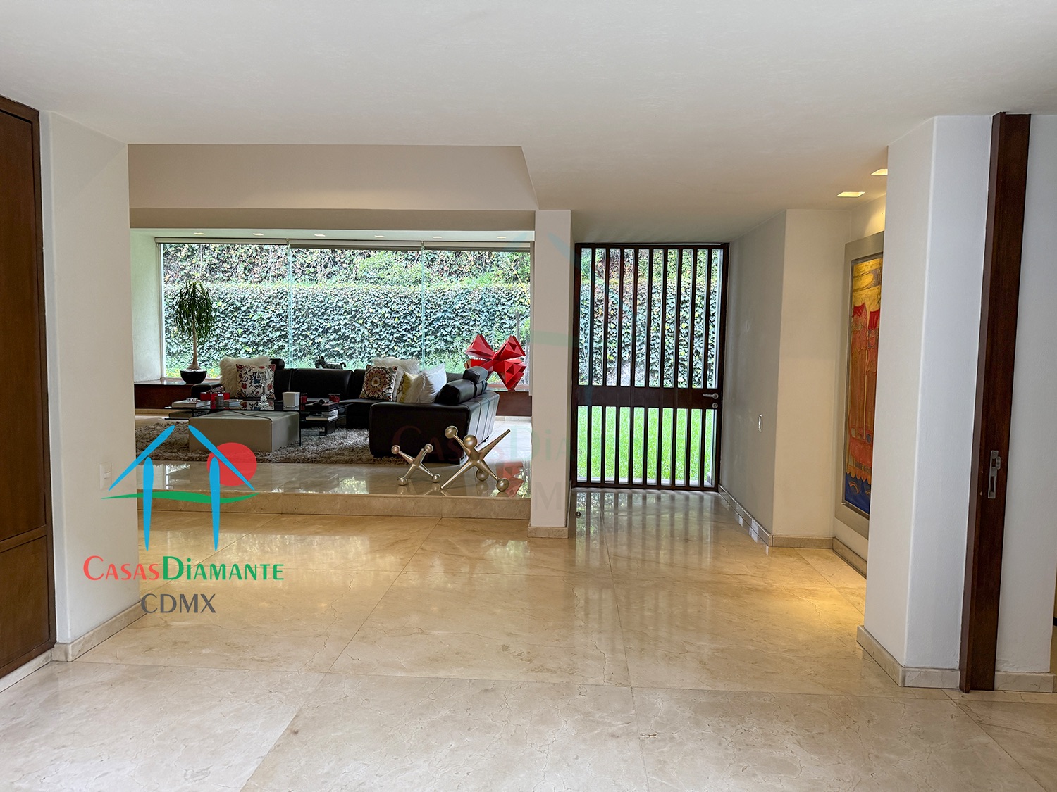 Jardines del Pedregal Casa Rivera EJ - Vestíbulo de acceso 13